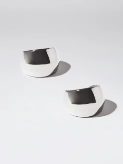 Stainless Steel Hoop Earrings|Parfois Sale