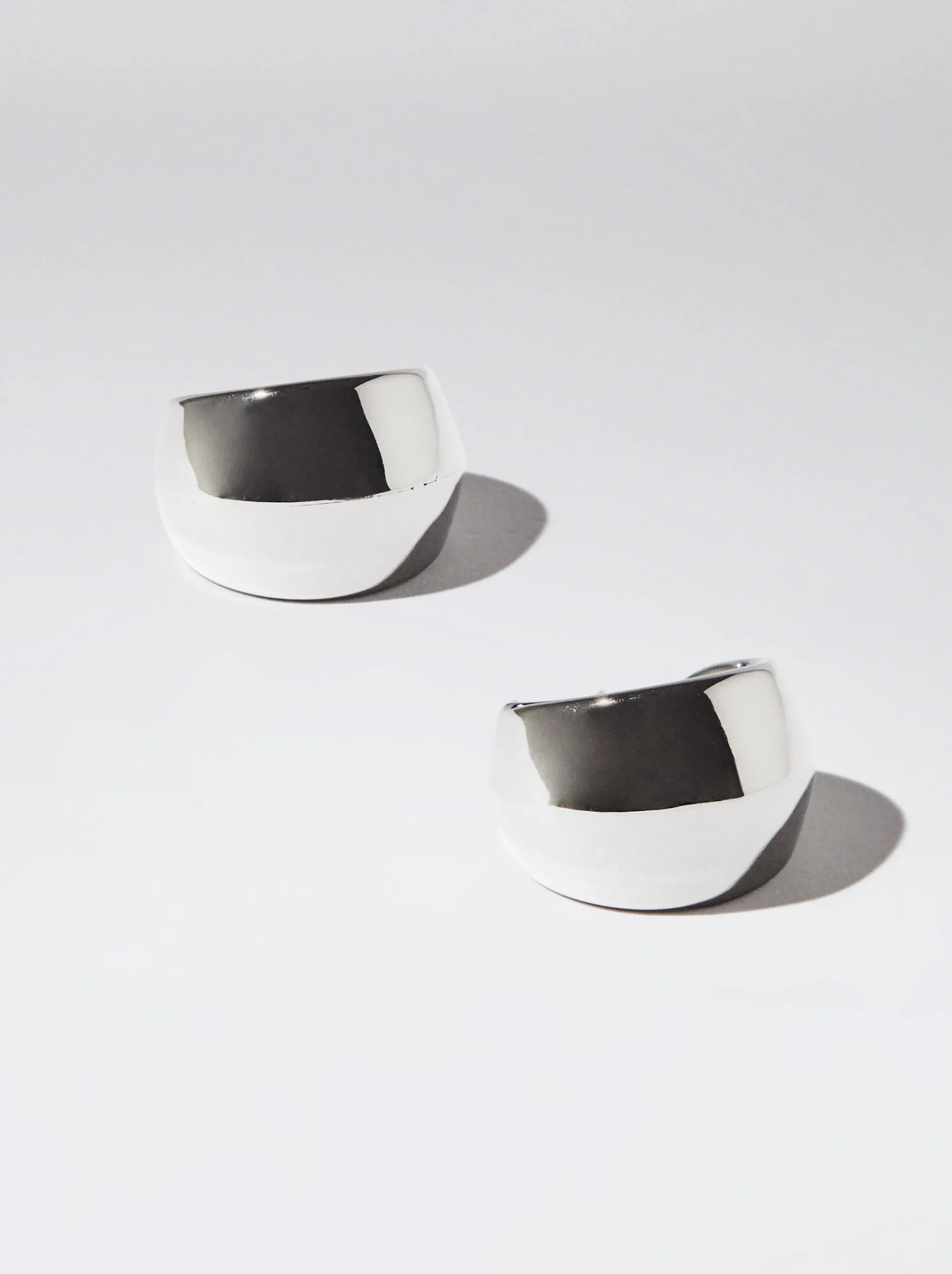 Stainless Steel Hoop Earrings|Parfois Sale