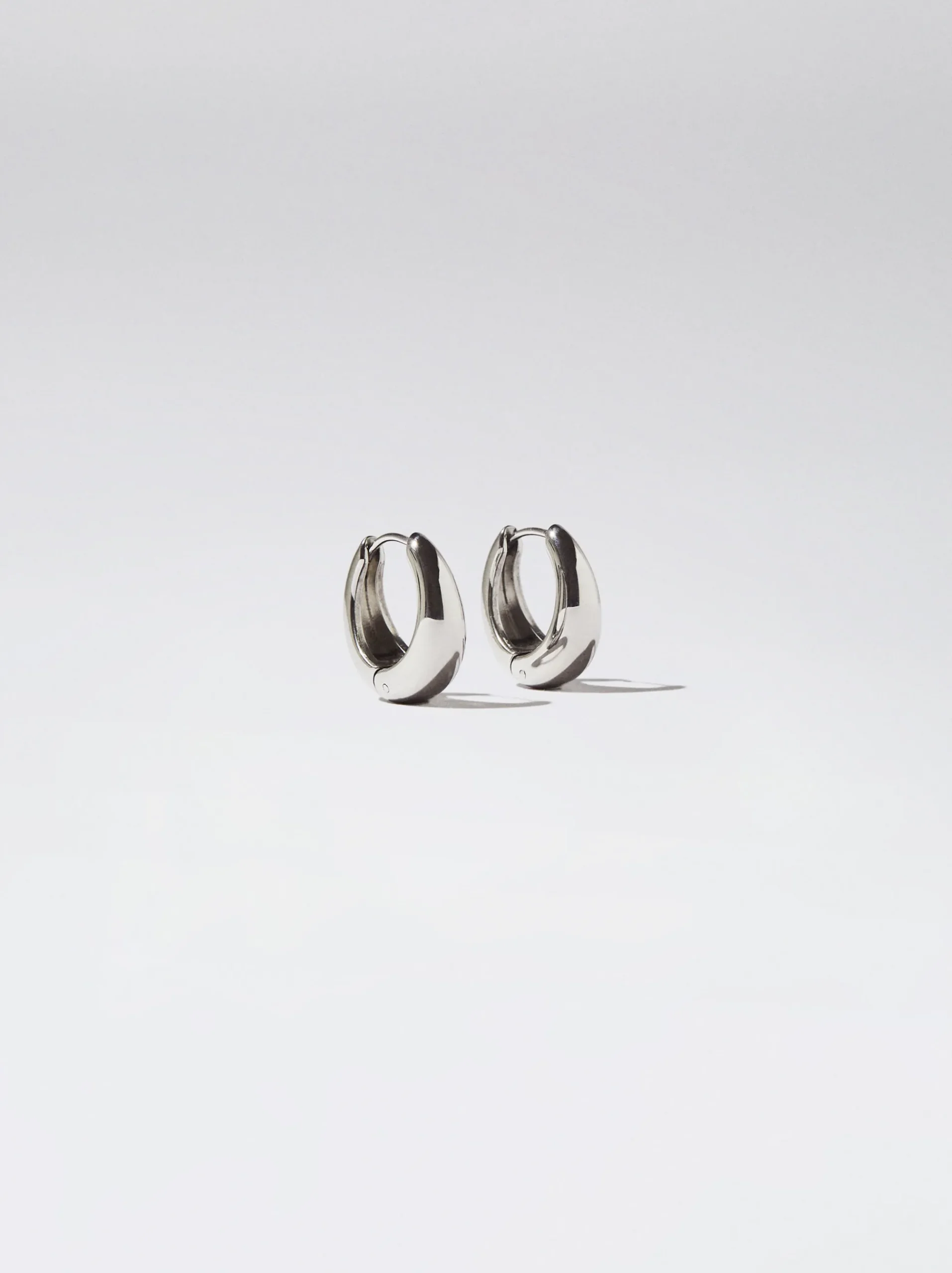 Stainless Steel Hoop Earrings|Parfois Fashion