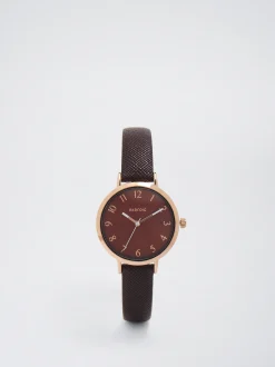 Stainless Steel Watch With Contrast Case|Parfois Fashion