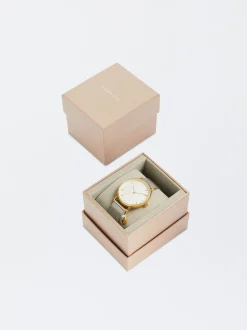 Stainless Steel Watch With Heart And Moon|Parfois Cheap