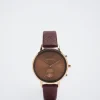 Stainless Steel Watch With Contrast Case|Parfois Flash Sale