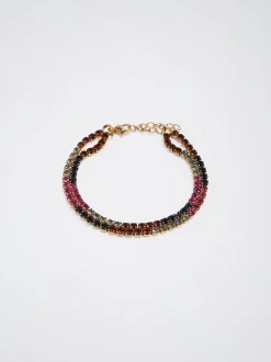 Steel Bracelet With Crystals|Parfois Best