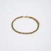 Steel Bracelet With Crystals|Parfois Flash Sale