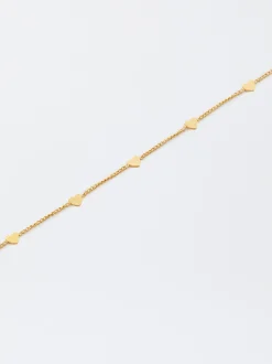 Steel Bracelet With Hearts|Parfois New