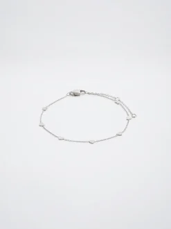 Steel Bracelet With Hearts|Parfois Discount