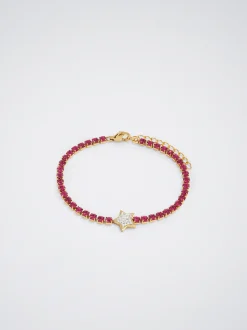 Steel Bracelet With Star|Parfois Fashion