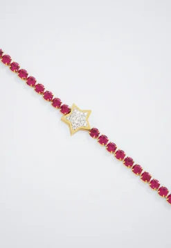 Steel Bracelet With Star|Parfois Fashion
