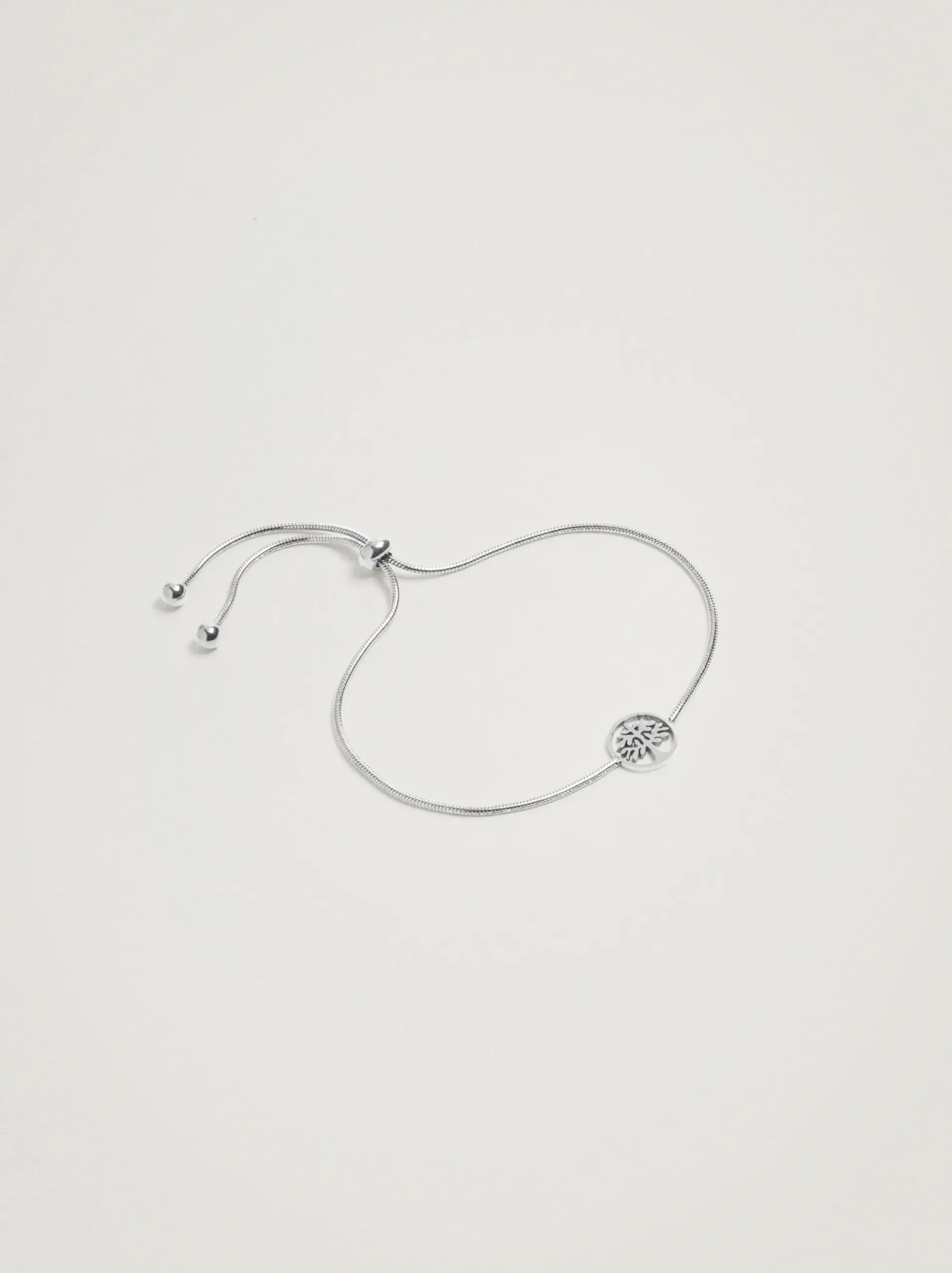 Steel Bracelet With Tree Of Life|Parfois Outlet