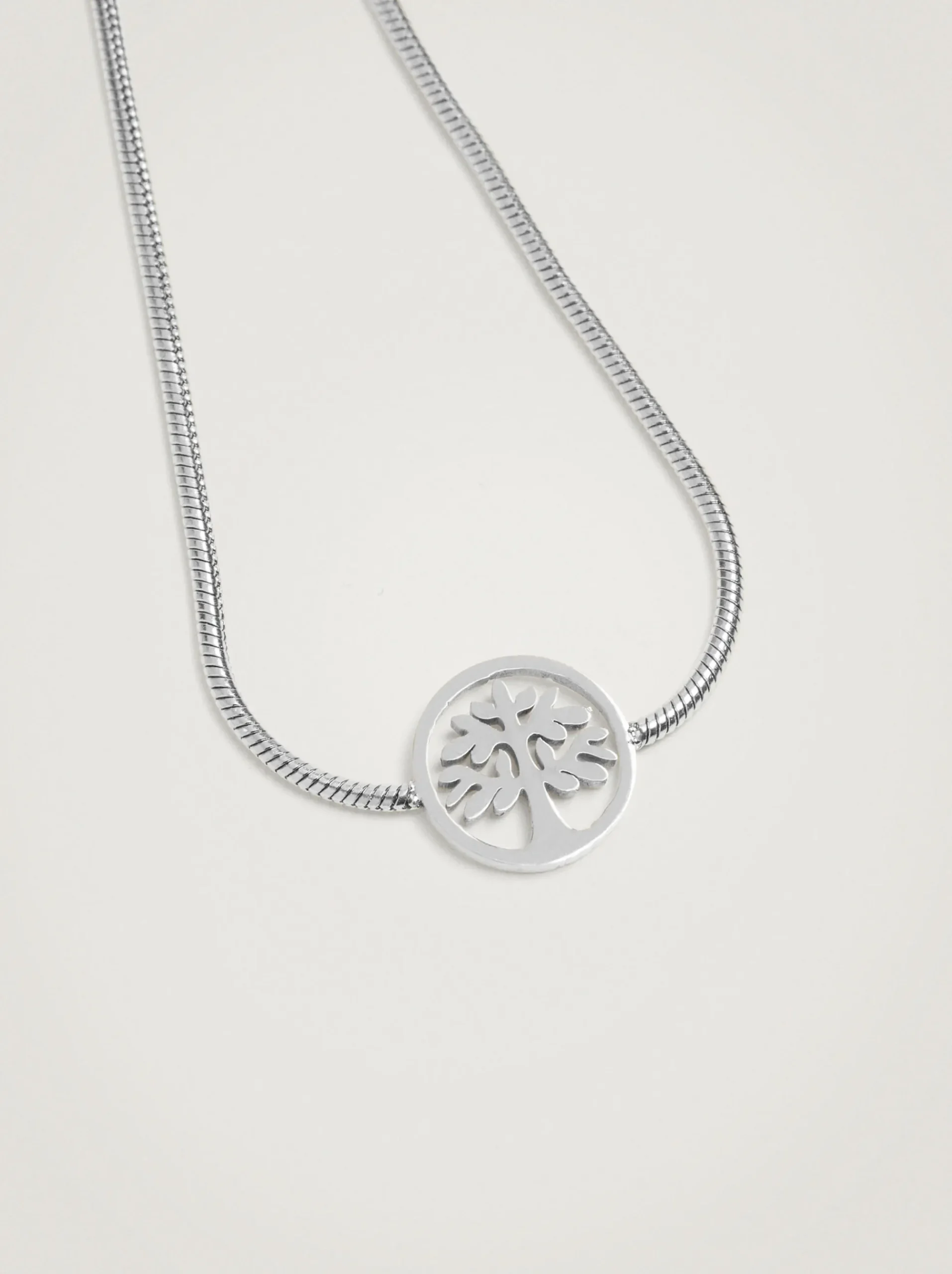 Steel Bracelet With Tree Of Life|Parfois Outlet