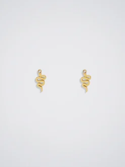 Steel Earrings With Snake|Parfois Store