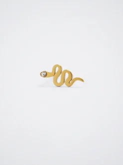 Steel Earrings With Snake|Parfois Store