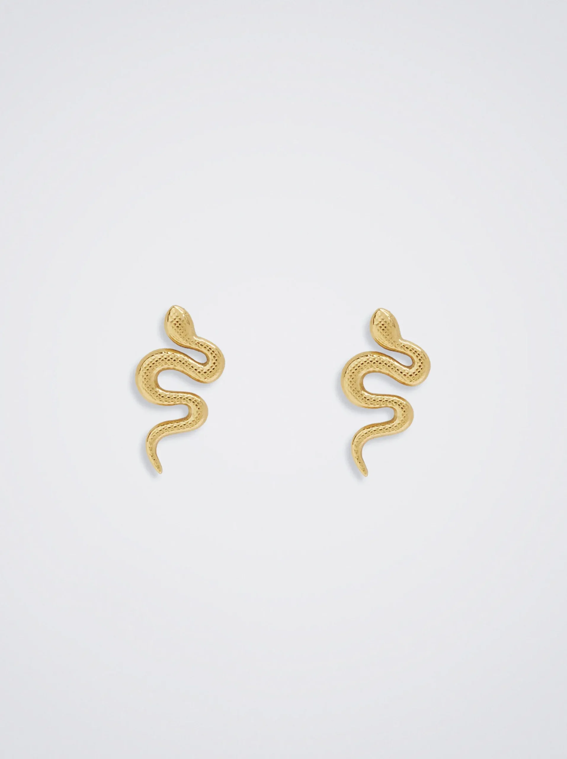Steel Earrings With Snake|Parfois Clearance