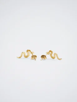 Steel Earrings With Snake|Parfois Clearance