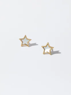 Steel Earrings With Stars|Parfois Clearance