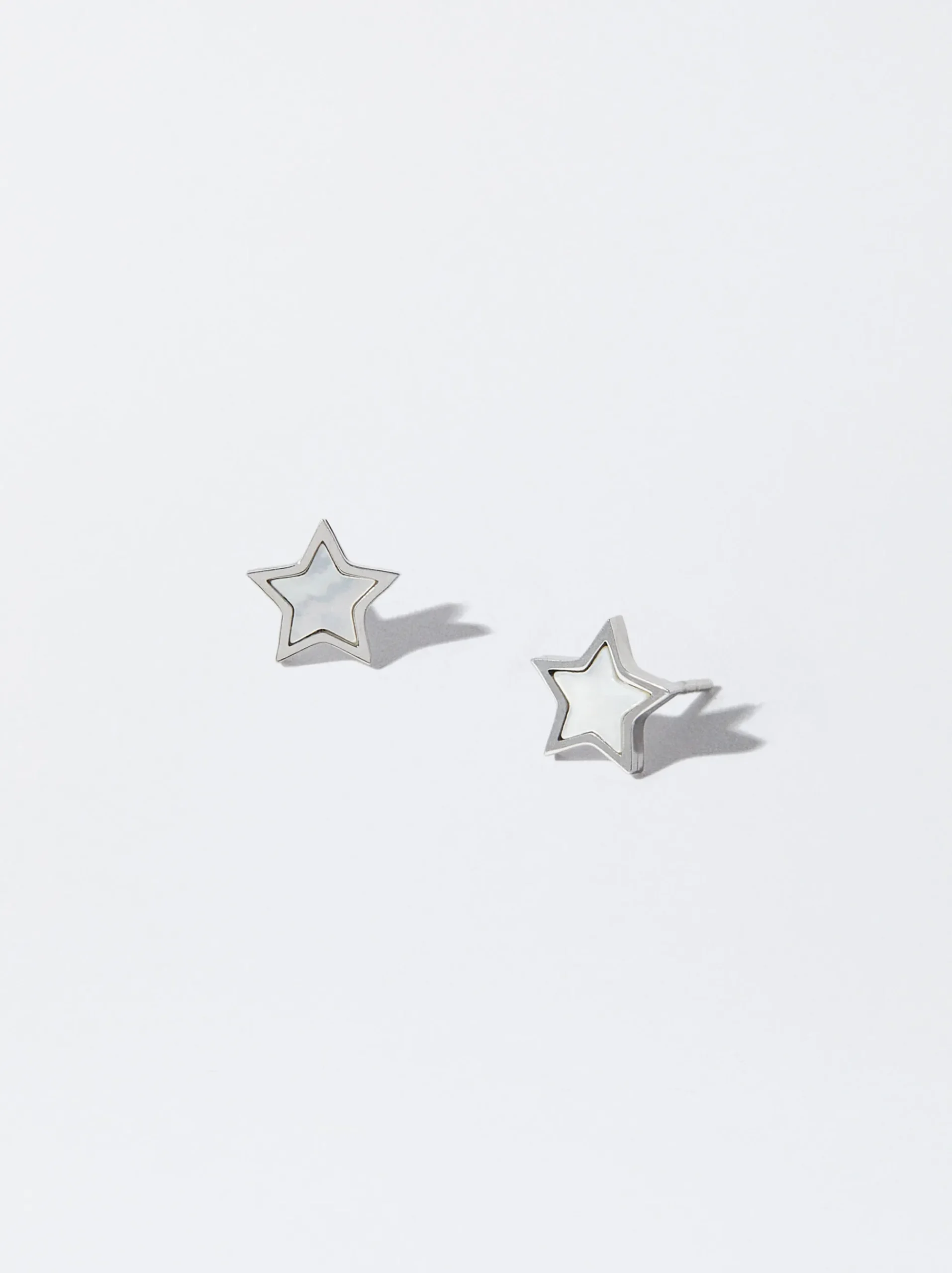 Steel Earrings With Stars|Parfois Shop
