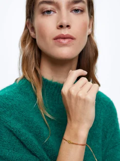 Steel Golden Snake Bracelet|Parfois Shop
