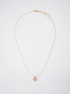 Steel Necklace With Eye|Parfois Outlet