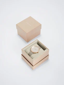 Steel Watch With Strass Dial|Parfois Fashion