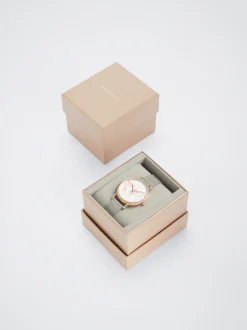 Steel Watch With World Map Case|Parfois Best