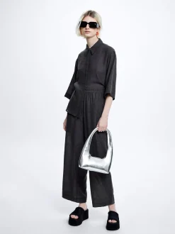 Straight Jacquard Trousers|Parfois Sale