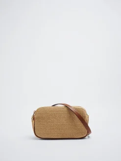 Straw Crossbody Bag|Parfois Best Sale