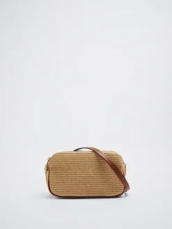 Straw Crossbody Bag|Parfois Outlet