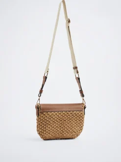 Straw Crossbody Bag|Parfois Clearance