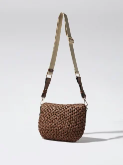 Straw Crossbody Bag|Parfois Sale