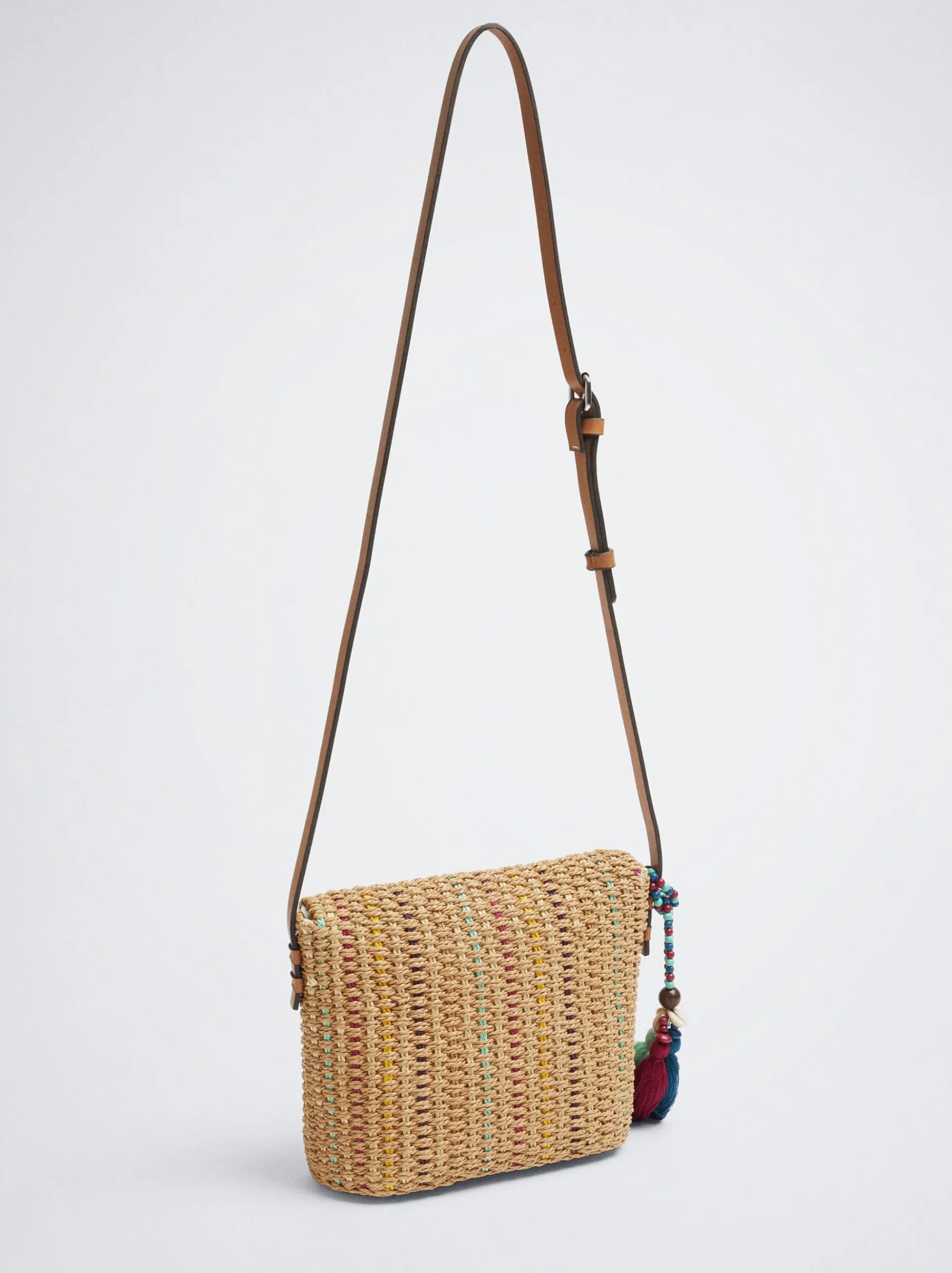 Straw Crossbody Bag|Parfois Clearance