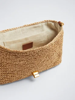 Straw Shoulder Bag|Parfois Outlet