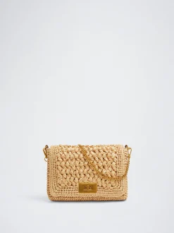 Straw Shoulder Bag|Parfois Sale