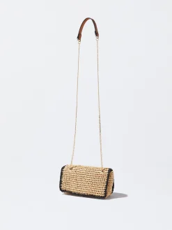 Straw Shoulder Bag|Parfois Online