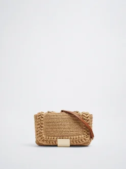 Straw Shoulder Bag|Parfois Cheap