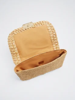 Straw Shoulder Bag|Parfois Cheap