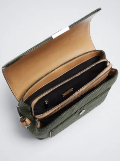 Straw-Effect Crossbody Bag|Parfois Outlet