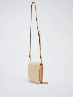 Straw-Effect Mobile Phone Bag|Parfois Hot