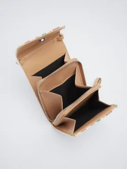 Straw-Effect Mobile Phone Bag|Parfois Fashion