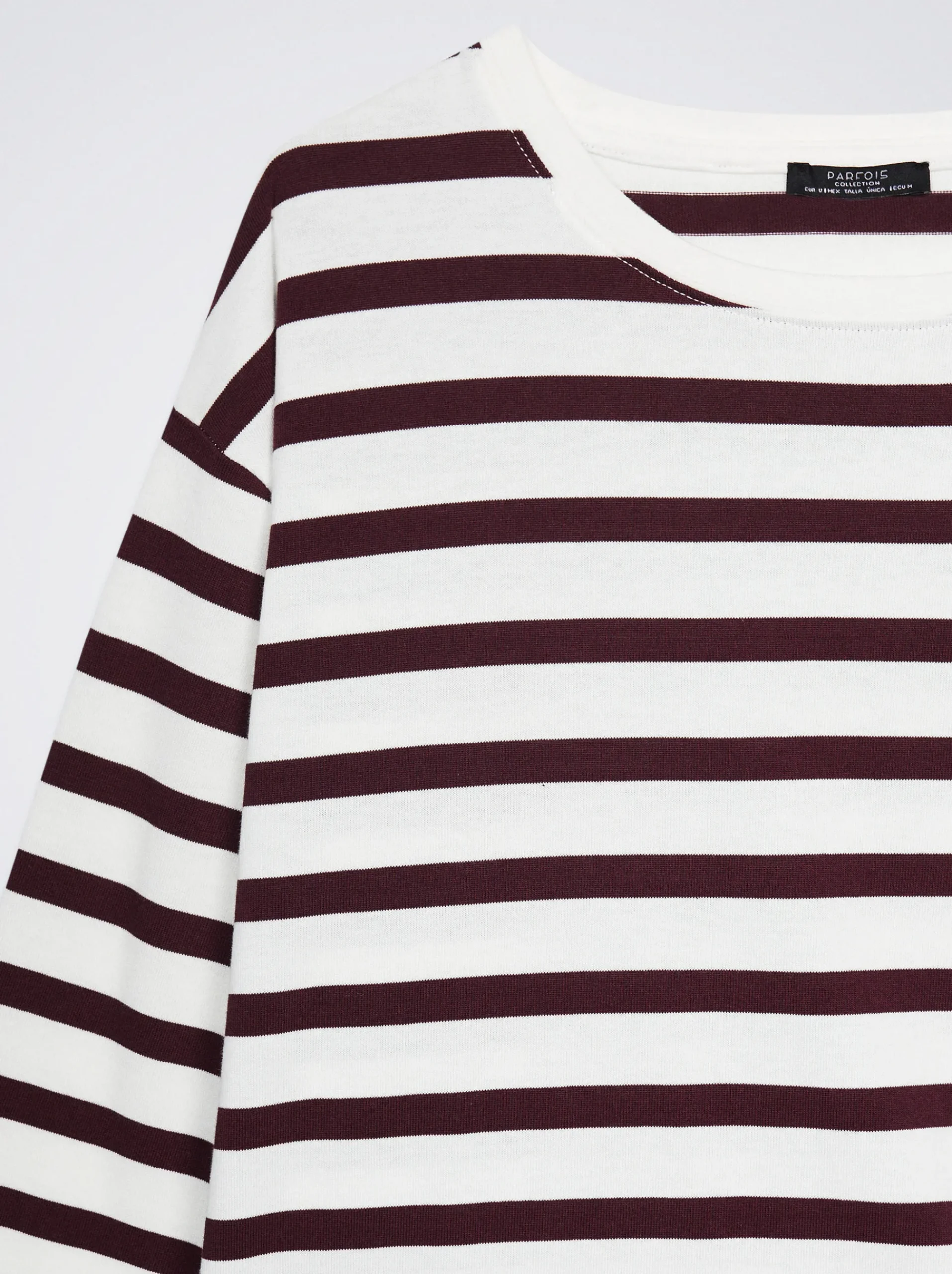 Striped Cotton T-Shirt|Parfois Store