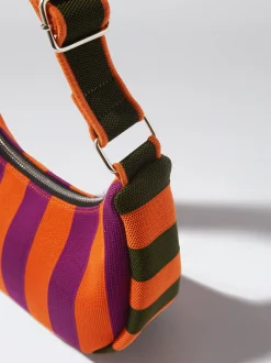 Striped Shoulder Bag|Parfois Shop