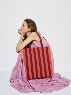 Striped Tote Bag|Parfois Online