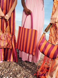 Striped Tote Bag|Parfois Online