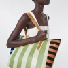 Striped Tote Bag|Parfois Best Sale