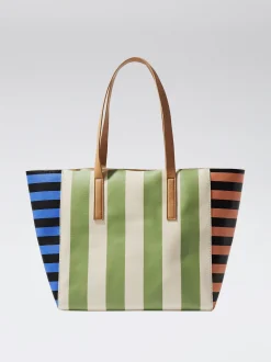 Striped Tote Bag|Parfois Best Sale