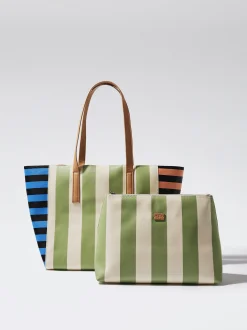 Striped Tote Bag|Parfois Best Sale