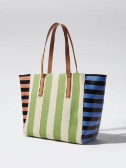 Striped Tote Bag|Parfois Best Sale