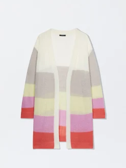 Striped Wool Blend Cardigan|Parfois Discount