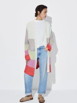 Striped Wool Blend Cardigan|Parfois Discount