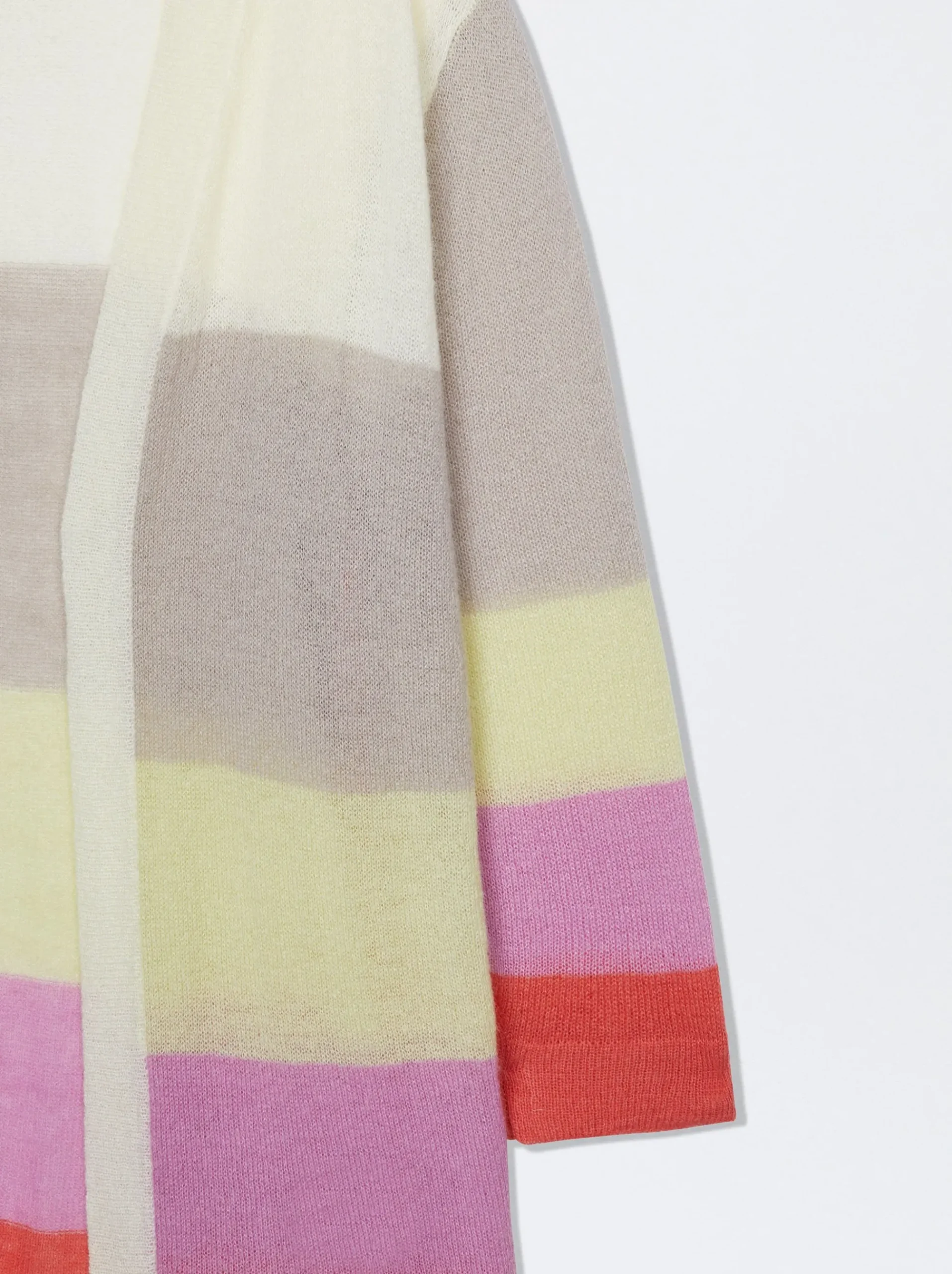 Striped Wool Blend Cardigan|Parfois Discount
