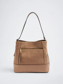 Suede Shoulder Bag|Parfois Clearance